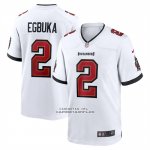 Camiseta NFL Game Tampa Bay Buccaneers Emeka Egbuka Blanco