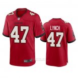 Camiseta NFL Game Tampa Bay Buccaneers John Lynch 2020 Rojo