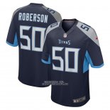 Camiseta NFL Game Tennessee Titans Derick Roberson Azul