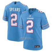 Camiseta NFL Game Tennessee Titans Tyjae Spears Azul2