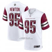 Camiseta NFL Game Washington Commanders Jerzhan Newton Blanco