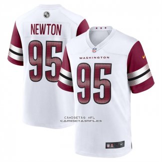 Camiseta NFL Game Washington Commanders Jerzhan Newton Blanco