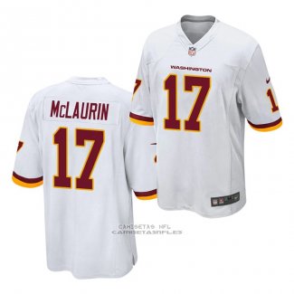 Camiseta NFL Game Washington Commanders Terry Mclaurin Blanco