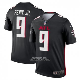 Camiseta NFL Legend Atlanta Falcons Michael Penix Jr Negro