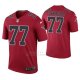 Camiseta NFL Legend Hombre Atlanta Falcons Jon Cunningham Rojo Color Rush