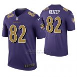 Camiseta NFL Legend Hombre Baltimore Ravens Nick Keizer Violeta Color Rush Camiseta NFL Legend Hombre Baltimore Ravens Nick Keizer Violeta Color Rush