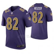 Camiseta NFL Legend Hombre Baltimore Ravens Nick Keizer Violeta Color Rush