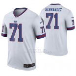 Camiseta NFL Legend Hombre New York Giants Will Hernandez Blanco Color Rush