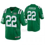 Camiseta NFL Legend Hombre New York Jets Trumaine Johnson Verde Color Rush