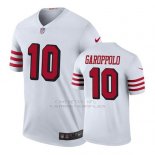 Camiseta NFL Legend Hombre San Francisco 49ers Jimmy Garoppolo Blanco Color Rush