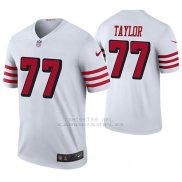 Camiseta NFL Legend Hombre San Francisco 49ers Jullian Taylor Blanco Color Rush