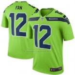 Camiseta NFL Legend Hombre Seattle Seahawks 12 Fan Verde