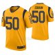 Camiseta NFL Legend Hombre St Louis Rams Samson Ebukam Oro Color Rush