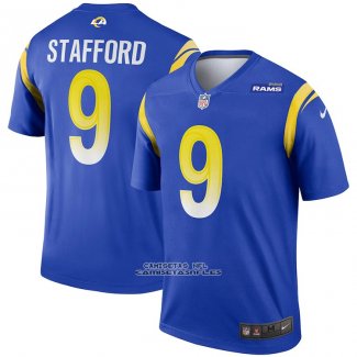 Camiseta NFL Legend Los Angeles Rams Matthew Stafford Azul