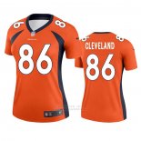 Camiseta NFL Legend Mujer Denver Broncos Tyrie Cleveland Naranja