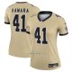Camiseta NFL Legend Mujer New Orleans Saints Alvin Kamara Alterno Oro