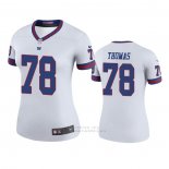Camiseta NFL Legend Mujer New York Giants Andrew Thomas Blanco Color Rush