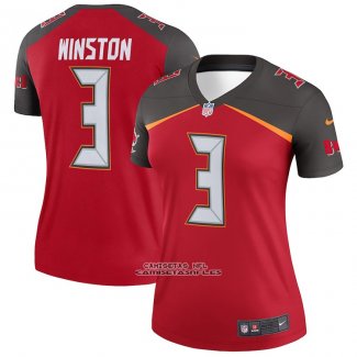 Camiseta NFL Legend Mujer Tampa Bay Buccaneers Jameis Winston Rojo