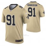 Camiseta NFL Legend New Orleans Saints Legend Trey Hendrickson Inverted Oro