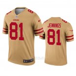 Camiseta NFL Legend San Francisco 49ers Jauan Jennings Inverted Oro