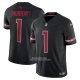 Camiseta NFL Limited Arizona Cardinals Kyler Murray Vapor F.U.S.E. Negro