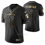 Camiseta NFL Limited Arizona Cardinals Larry Fitzgerald Golden Edition Negro