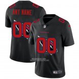 Camiseta NFL Limited Arizona Cardinals Personalizada Logo Dual Overlap Negro