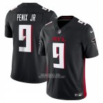 Camiseta NFL Limited Atlanta Falcons Michael Penix Jr Vapor F.U.S.E. Negro