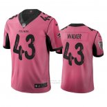 Camiseta NFL Limited Atlanta Falcons Mykal Walker Ciudad Edition Rosa