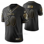Camiseta NFL Limited Baltimore Ravens Kenneth Dixon Golden Edition Negro
