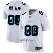 Camiseta NFL Limited Carolina Panthers Personalizada Logo Dual Overlap Blanco