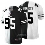 Camiseta NFL Limited Cleveland Browns Garrett White Black Split