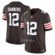 Camiseta NFL Limited Cleveland Browns Shedeur Sanders Vapor F.U.S.E. Marron