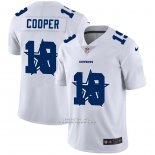 Camiseta NFL Limited Dallas Cowboys Cooper Logo Dual Overlap Blanco