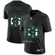 Camiseta NFL Limited Green Bay Packers Personalizada Logo Dual Overlap Negro
