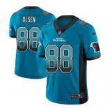 Camiseta NFL Limited Hombre Carolina Panthers Greg Olsen Azul 2018 Drift Fashion Color Rush