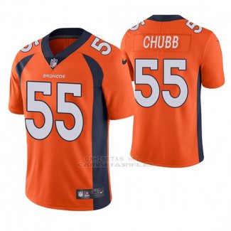 Camiseta NFL Limited Hombre Denver Broncos Bradley Chubb Naranja Vapor Untouchable