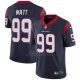 Camiseta NFL Limited Hombre Houston Texans 99 J.j. Watt Azul Azul Stitched Vapor Untouchable