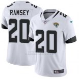 Camiseta NFL Limited Hombre Jacksonville Jaguars 20 Jalen Ramsey Blanco Stitched Vapor Untouchable