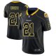 Camiseta NFL Limited Hombre Minnesota Vikings Mike Hughes Negro Color Rush 2018 Lights Out