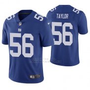 Camiseta NFL Limited Hombre New York Giants Lawrence Taylor Azul Vapor Untouchable