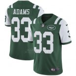 Camiseta NFL Limited Hombre New York Jets 33 Jamal Adams Verde Stitched Vapor Untouchable