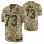 Camiseta NFL Limited Indianapolis Colts 73 Joe Haeg 2018 Salute To Service Camuflaje