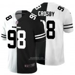Camiseta NFL Limited Las Vegas Raiders Crosby White Black Split