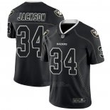 Camiseta NFL Limited Las Vegas Raiders Jackson Lights Out Negro