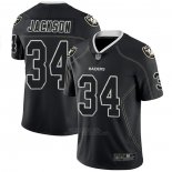 Camiseta NFL Limited Las Vegas Raiders Jackson Lights Out Negro