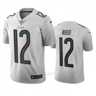 Camiseta NFL Limited Los Angeles Chargers Joe Reed Ciudad Edition Blanco