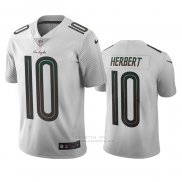 Camiseta NFL Limited Los Angeles Chargers Justin Herbert Ciudad Edition Blanco
