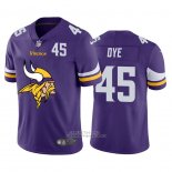 Camiseta NFL Limited Minnesota Vikings Dye Big Logo Number Violeta