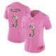 Camiseta NFL Limited Mujer Seattle Seahawks 3 Russell Wilson Rosa 2017 Vapor Untouchable